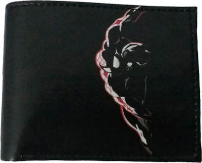 

DIME Men Multicolor, Black Artificial Leather Wallet(5 Card Slots), Black;multicolor