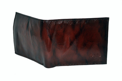 

NoVowels Men Maroon Artificial Leather Wallet(11 Card Slots)