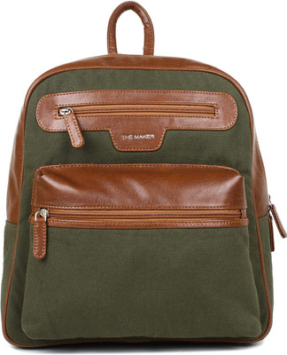 

THE MAKER Backpack Backpack(Tan, Blue, 5 inch)