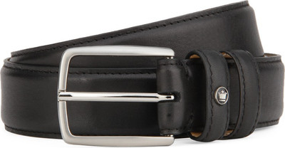 

Louis Philippe Men Brown Genuine Leather Belt, Black