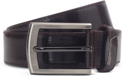 

Peter England Men Formal Brown Artificial Leather Belt