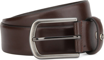 

Louis Philippe Men Brown Genuine Leather Belt