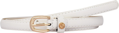 

Sri Women Casual White Artificial Leather Belt