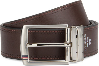 

LP Louis Philippe Men Black Genuine Leather Belt, N/a