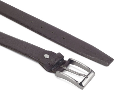 

Peter England Men Formal Brown Genuine Leather Belt