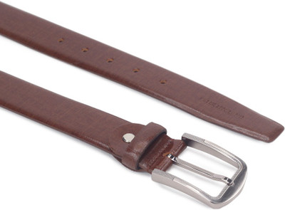

Peter England Men Formal Brown Genuine Leather Belt