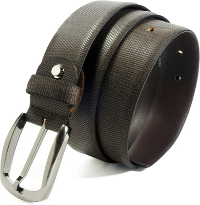 Vogard Men Formal Brown Genuine Leather Belt