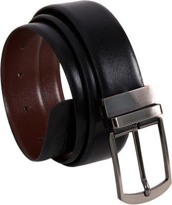 

Garri Men Formal, Party, Casual Black, Brown Genuine Leather Reversible Belt