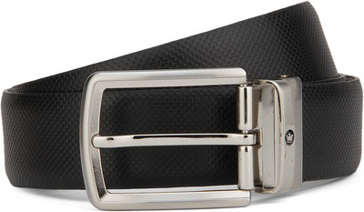 

Louis Philippe Men Black Genuine Leather Reversible Belt