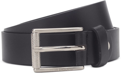

Peter England Men Formal Black Genuine Leather Belt