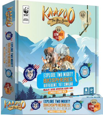 

Kaadoo Himalaya - North American Everglades 2-in-1 Combox Board Game