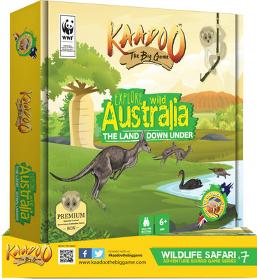 

Kaadoo Explore Wild Australia -The Land Down Under [Premium Edition] Board Game
