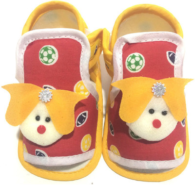 

VEENA Booties(Toe to Heel Length - 11 cm Red)