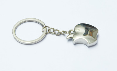 

joshisnest apple matelic key RING Key Chain(Silver)