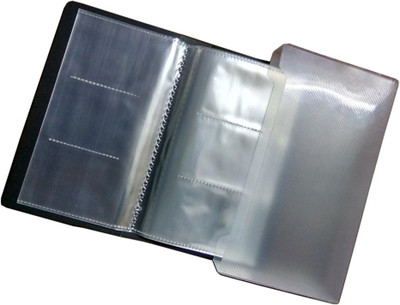 

kamvin 120 Card Holder(Set of 2, Black)