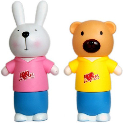 

FullHouz Bunny and Teddy Coin Bank(Multicolor)