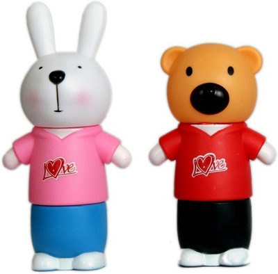 

FullHouz Bunny and Teddy Combo Coin Bank(Multicolor)