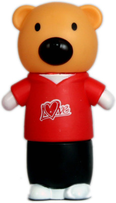 FullHouz Teddy Red Coin Bank(Multicolor)