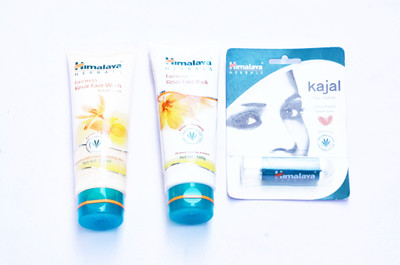 

Himalaya KESAR FACE WASH, PACK, AND KAJAL(Set of 3)