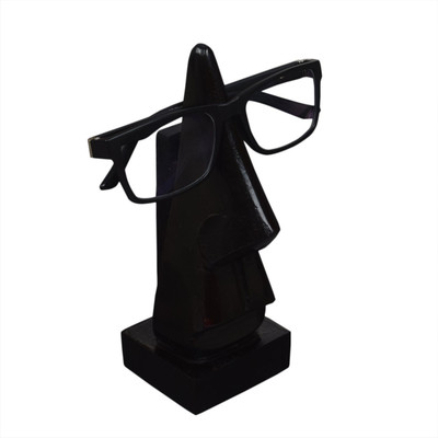 

Store Indya 0 Compartments Wooden spectacle holder(Black)