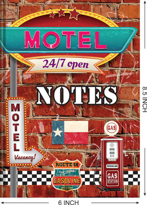 

Tiara Diaries A5 Notebook(MOTEL, Brown)