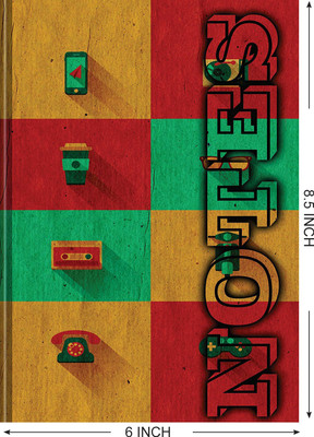 

Tiara Diaries A5 Notebook(CRAFTED COI DESIGNER NOTEBOOK, Multicolor)