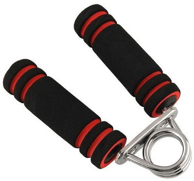 

Fitness Solutions Foam Hand Gripper For Fit Exercise Wrist Arm Strength one pair Hand Grip/Fitness Grip(Black)