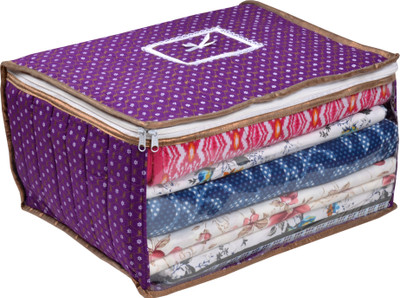 

Salona Bichona 1 Saree Storage Bag SB-SAR1-4A SB-SAR1-4A-1(Purple)