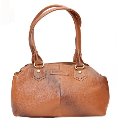 

Armaan Leather Hand-held Bag(Brown)