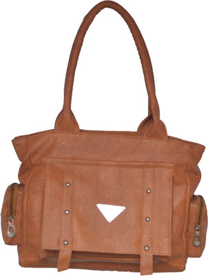 

sk noor Hand-held Bag(Tan)