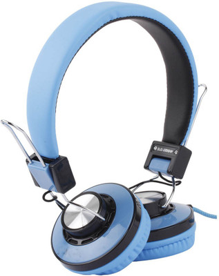 

Kemtech Sonilex hp1006 Stereo Dynamic Wired Headphones(Blue, Over the Ear)