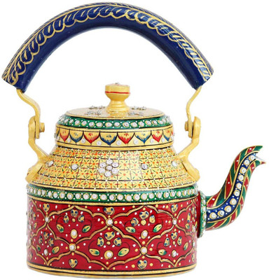 

Craft Junction HnadPainted Traditional Tea Kettle Kettle Jug(1 L)