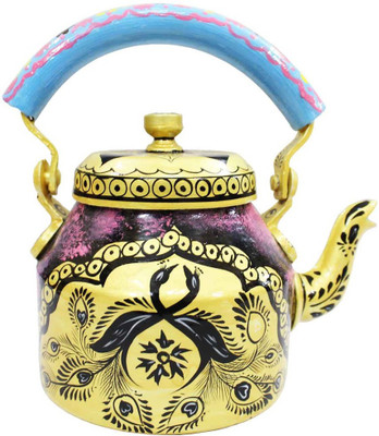 

Craft Junction HnadPainted Traditional Tea Kettle Kettle Jug(1 L)