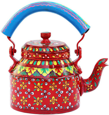 

Craft Junction HnadPainted Traditional Tea Kettle Kettle Jug(1 L)