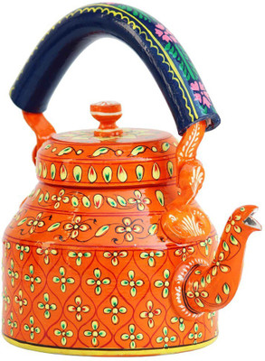 

Craft Junction HnadPainted Traditional Tea Kettle Kettle Jug(1 L)