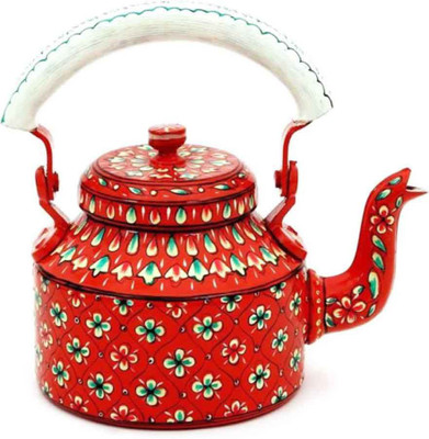 

Craft Junction HnadPainted Traditional Tea Kettle Kettle Jug(1 L)