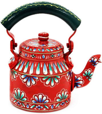 

Craft Junction HnadPainted Traditional Tea Kettle Kettle Jug(1 L)