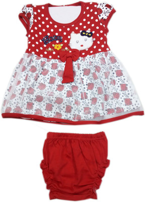 

Squnibee Girls Party(Festive) Dress Panty(Red