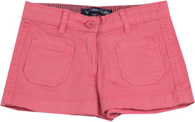 

Allen Solly Junior Short For Girls Casual Solid Cotton Modal Blend(Pink, Pack of 1, Camilla