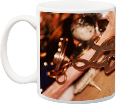 

ME&YOU Gift for Husband/Wife/Boyfriend/Girlfriend/lover;Love Beautiful HD Print Ceramic Mug(325 ml), Multicolor