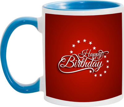 

Awesum Happy Birthday- Gifting Printed Good Quality Ceramic Mug(350 ml), White
