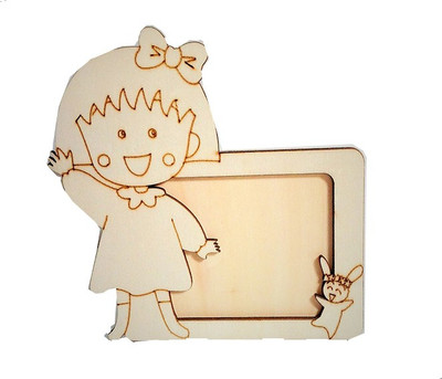 

craftsneed Wood Photo Frame(Beige, 1 Photos)