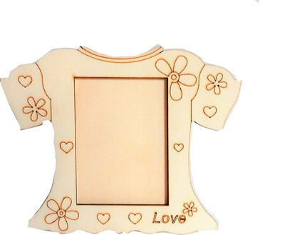 

craftsneed Wood Photo Frame(Beige, 1 Photos)
