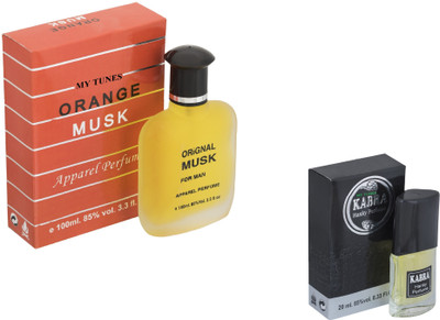 

My Tunes Combo Orange Musk-Kabra Black Eau de Toilette - 120 ml(For Men)