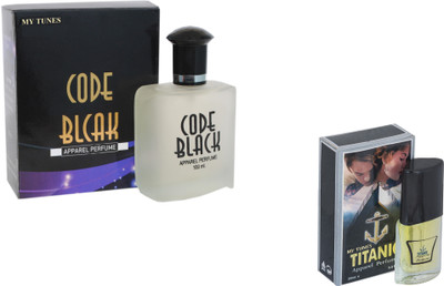 

My Tunes Combo Code Black-Titanic Eau de Toilette - 120 ml(For Men)