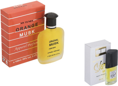 

My Tunes Combo Orange Musk-Silent Love Eau de Toilette - 120 ml(For Men)