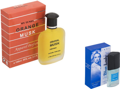 

My Tunes Combo Orange Musk-Blue Lady Eau de Toilette - 120 ml(For Men)
