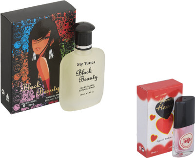 My Tunes Combo Black Beauty-Younge Heart Red Eau de Toilette - 120 ml(For Men)