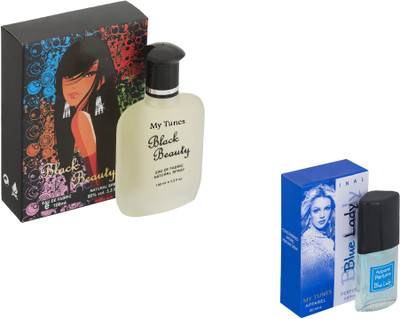 

My Tunes Combo Black Beauty-Blue Lady Eau de Toilette - 120 ml(For Men)