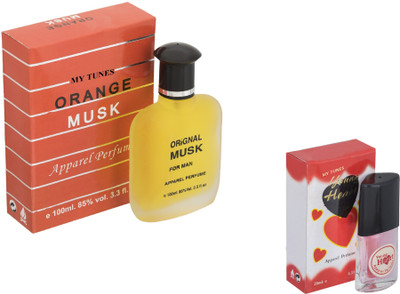 

My Tunes Combo Orange Musk-Younge Heart Red Eau de Toilette - 120 ml(For Men)